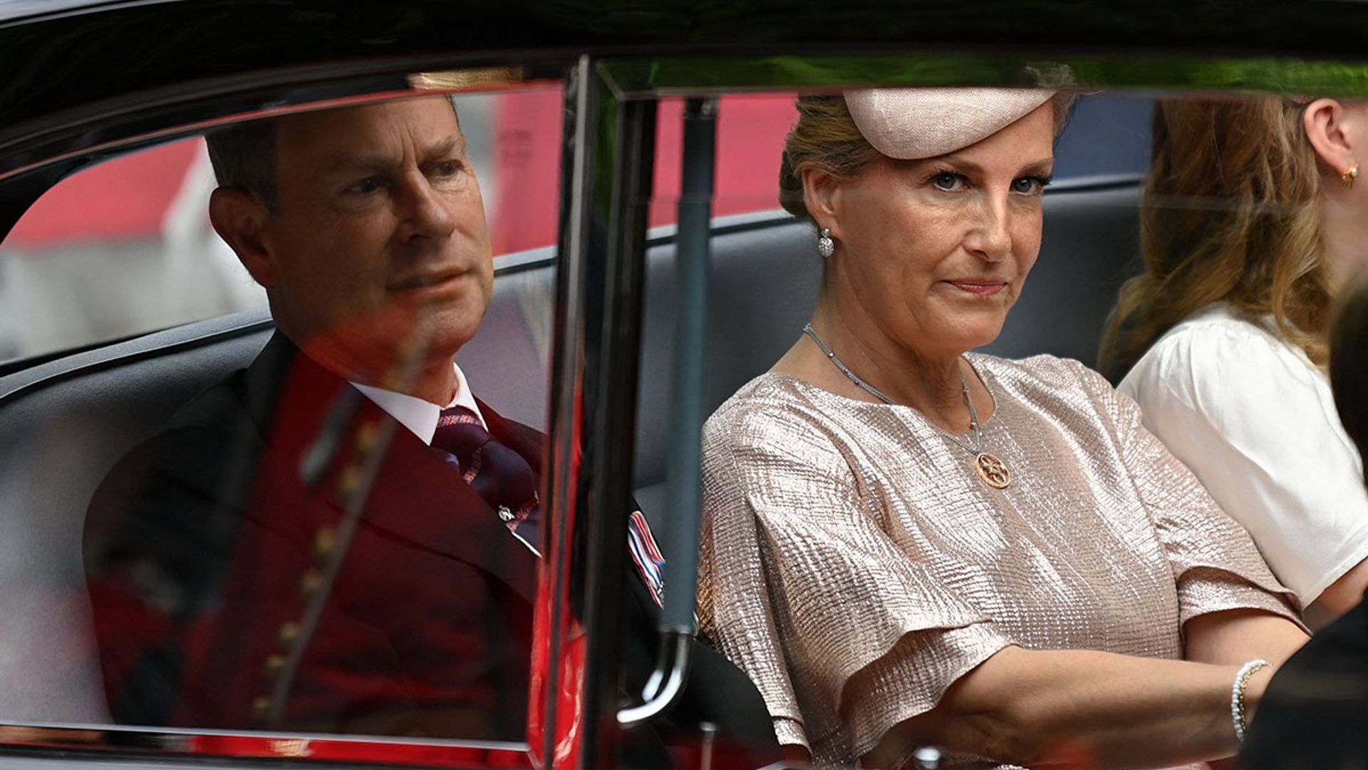 prince edward and sophie in car