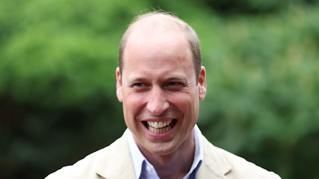 Prince William smiling