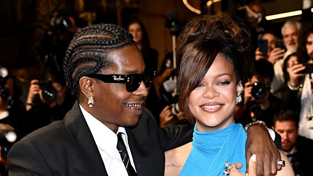  Rihanna A$AP Rocky red carpet