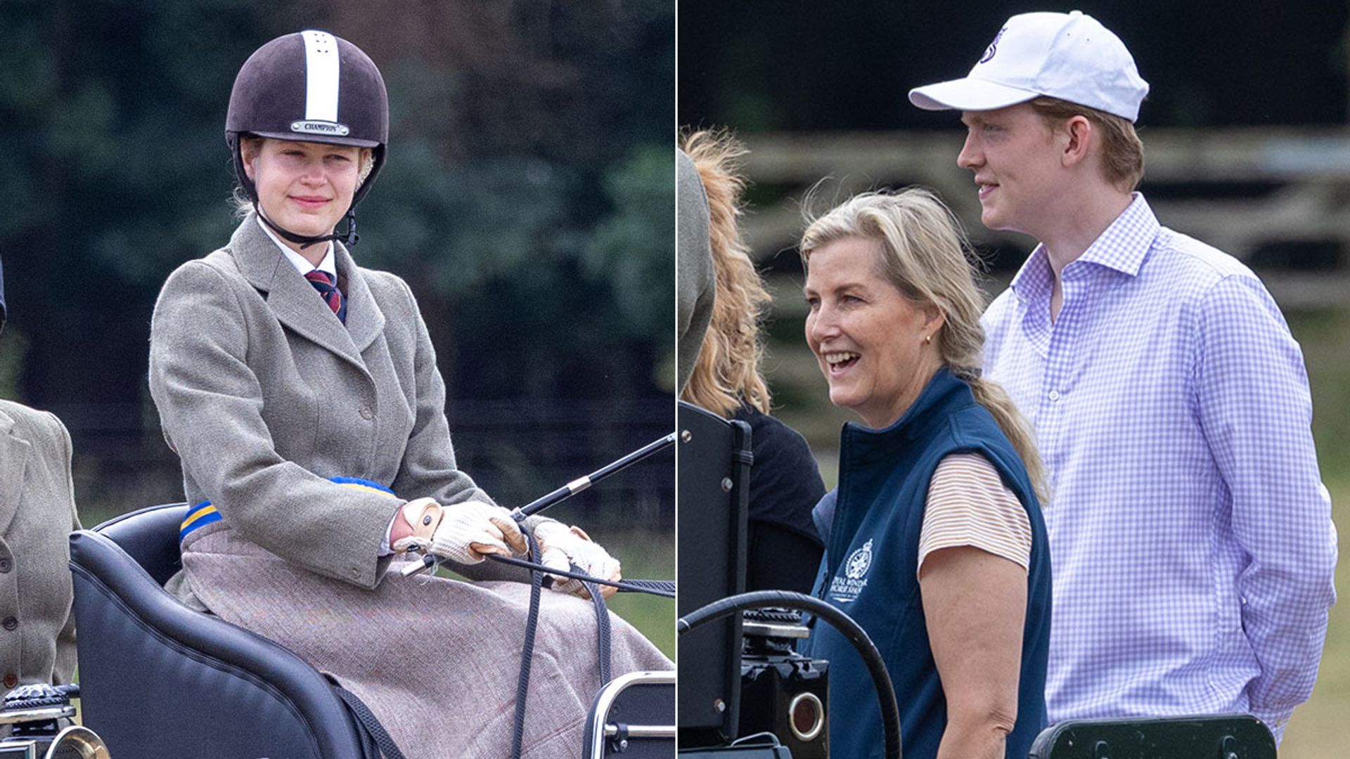 Lady Louise carriage driving at Sandringham