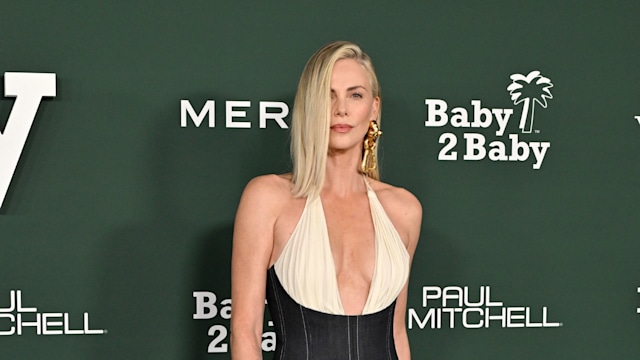 Charlize Theron attends the 2024 Baby2Baby Gala at Pacific Design Center on November 09, 2024 in West Hollywood, California