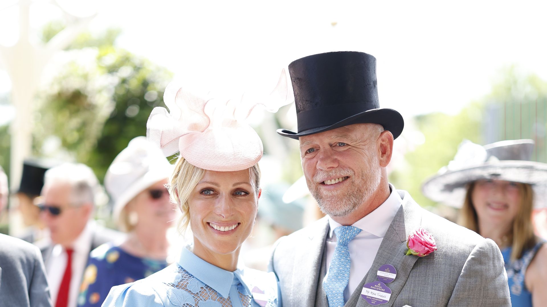 Zara and Mike Tindall attend day 1 of Royal Ascot at Ascot Racecourse