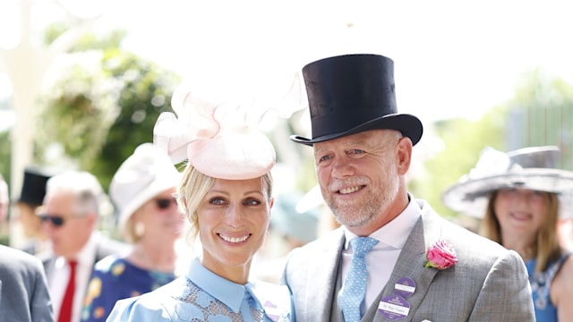 Zara and Mike Tindall attend day 1 of Royal Ascot at Ascot Racecourse