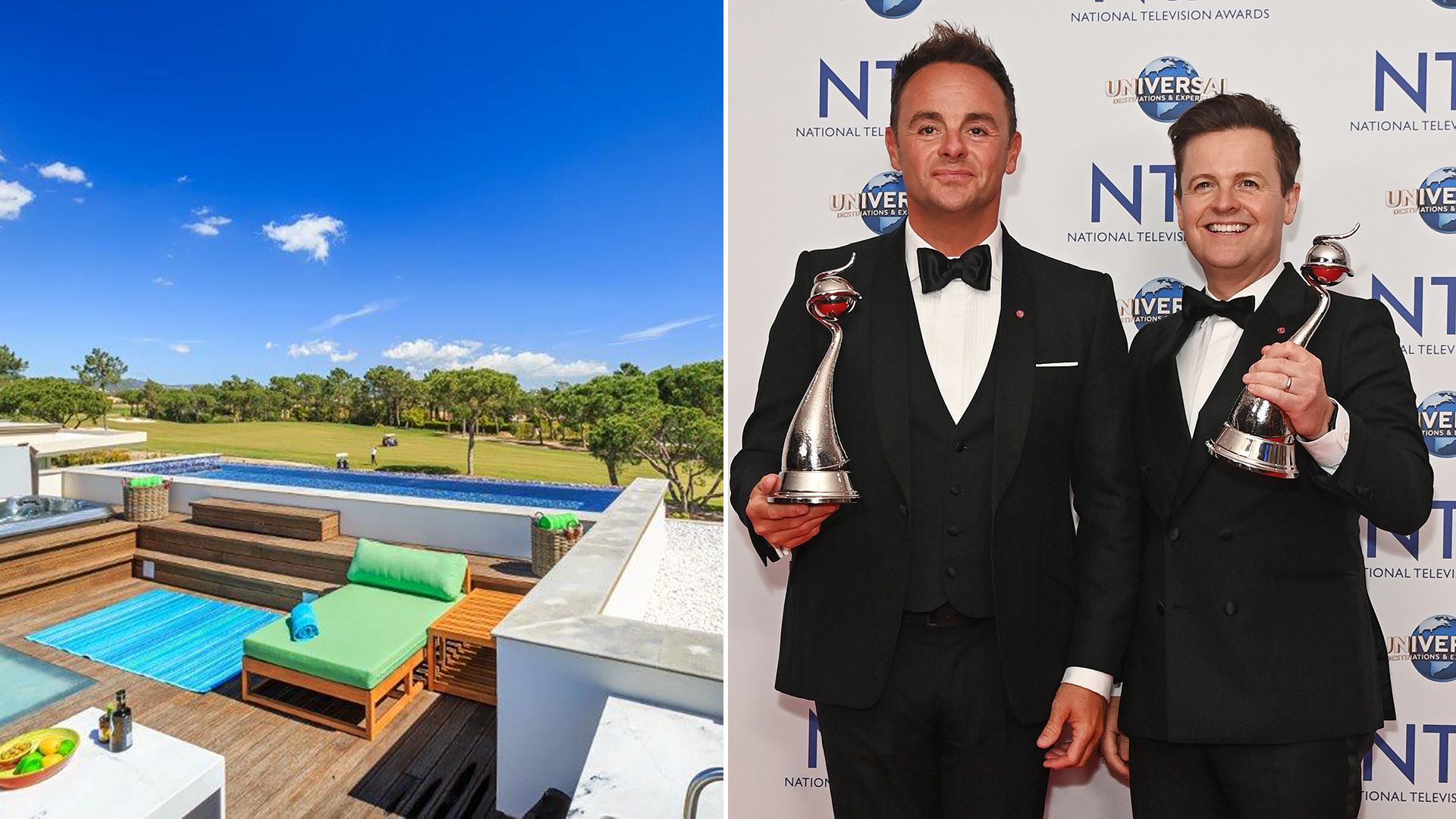 Ant and Dec were previously set to buy in the Algarve