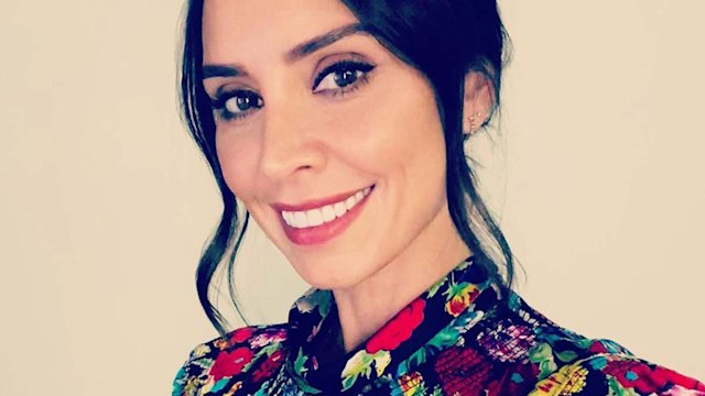 christine lampard lk bennett floral dress loose women