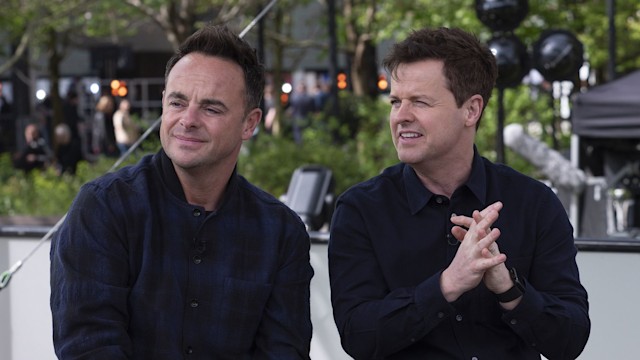 Ant & Dec doing an interview on This Morning