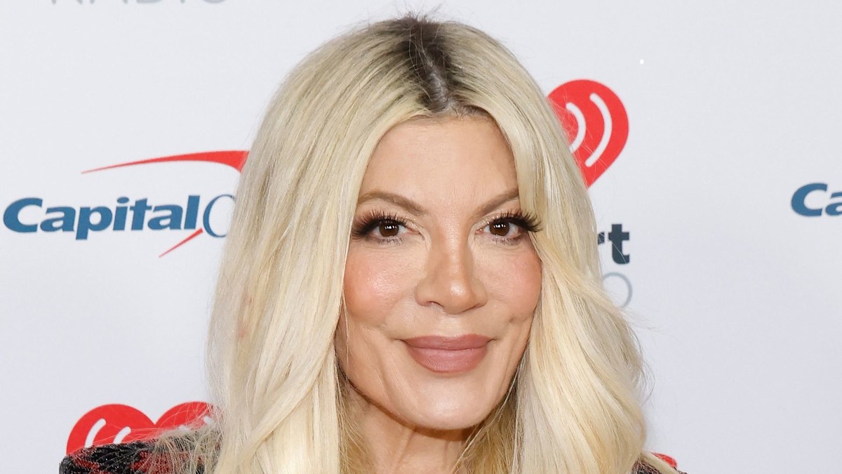 Tori Spelling, 50, wears tiniest bralette as she poses with rarely-seen ...