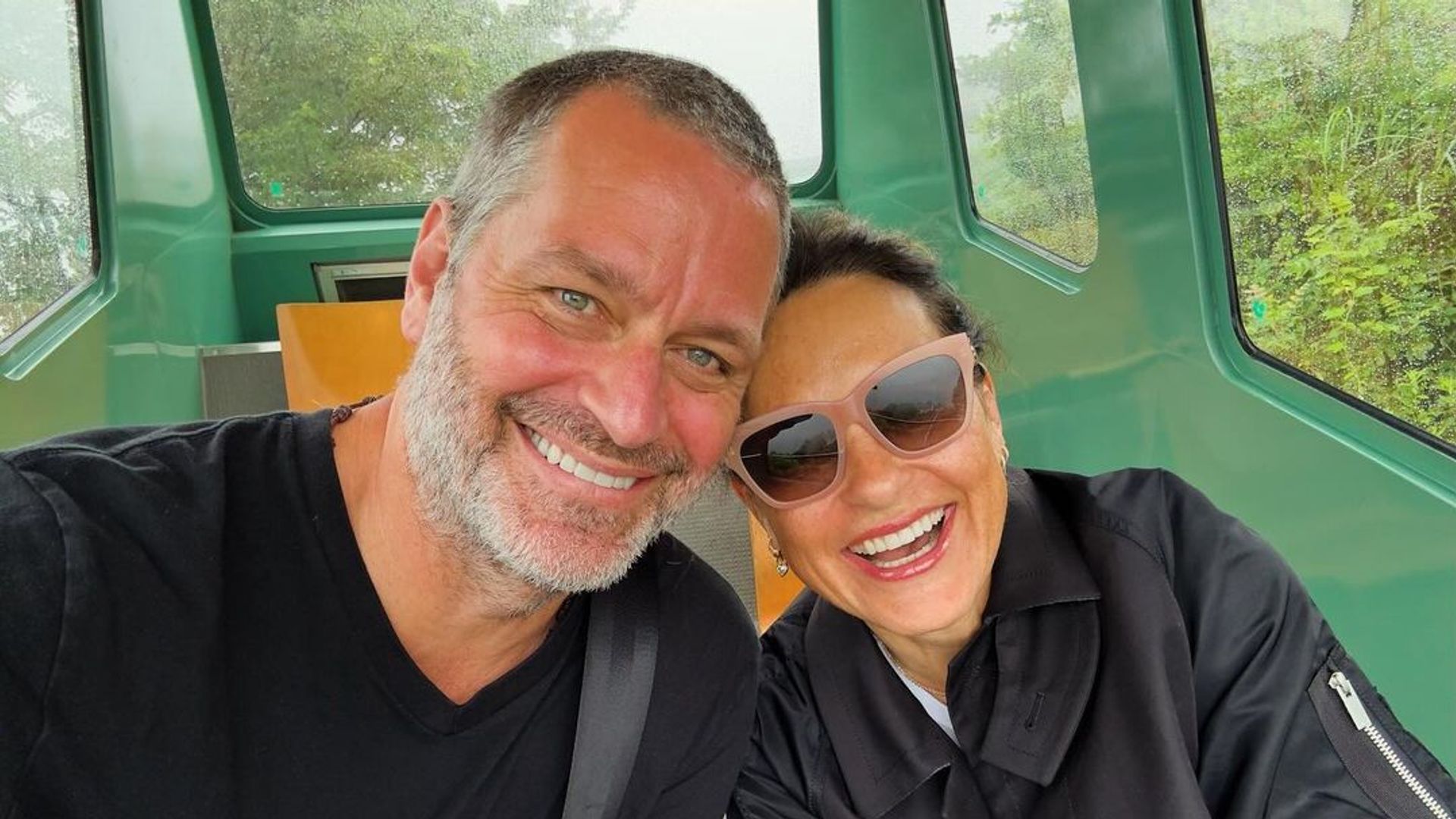Mariska Hargitay shares a selfie with husband Peter Hermann from their vacation to Japan