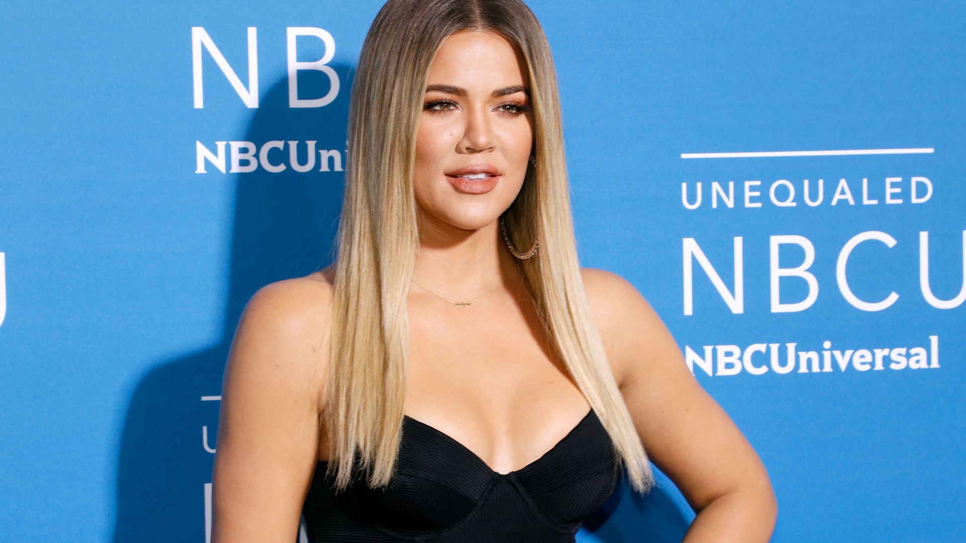 Khloe Kardashian models her fit physique in promotional post for her brand Good  American