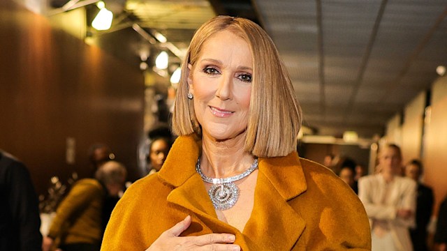 Celine Dion attends the Grammys