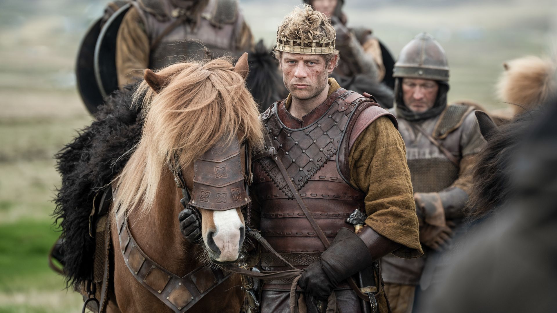 James Norton in character as Harold Goodwinson in King & Conqueror