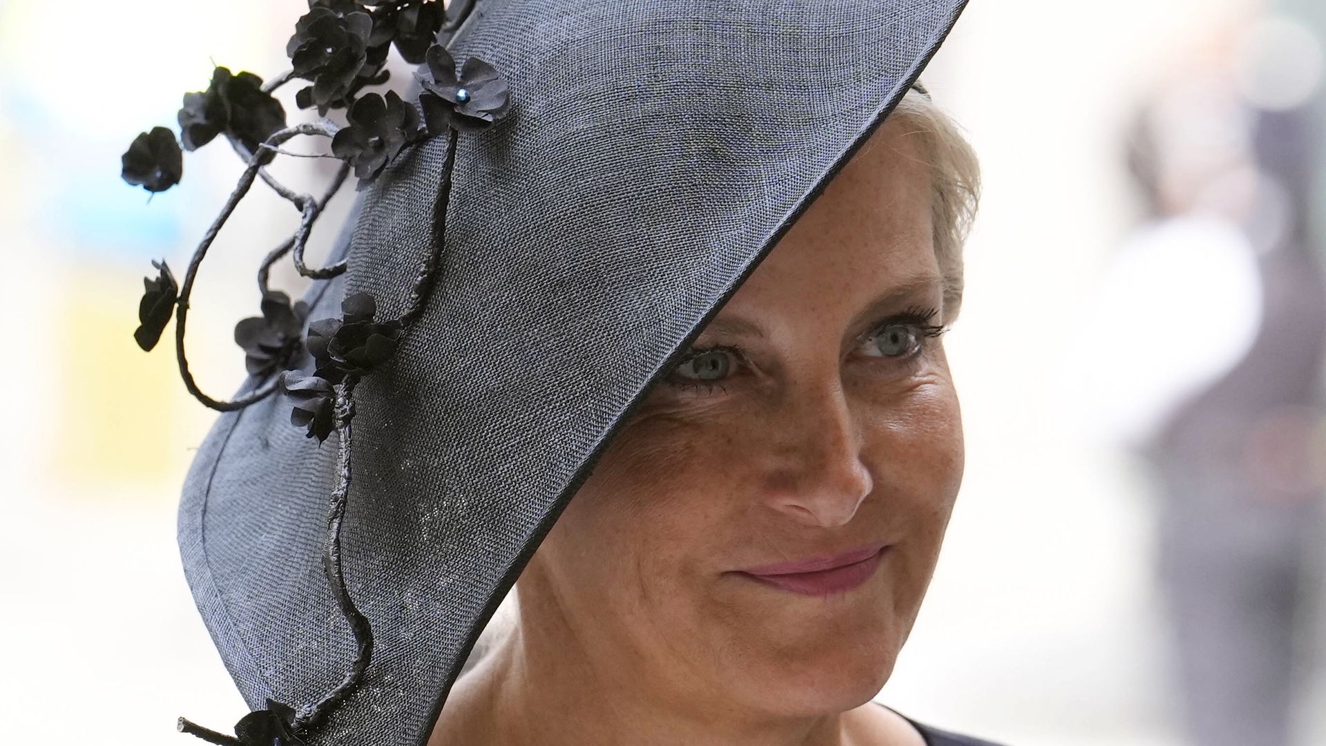  Sophie, Duchess of Edinburgh arrives for the Requiem Mass service for Katharine, Duchess of Kent at Westminster Cathedral 