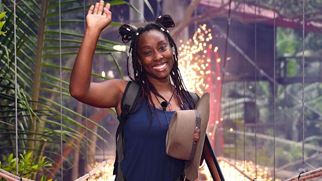 scarlette douglas im a celeb exit