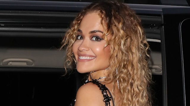 Rita Ora is seen leaving the Chiltern Firehouse 