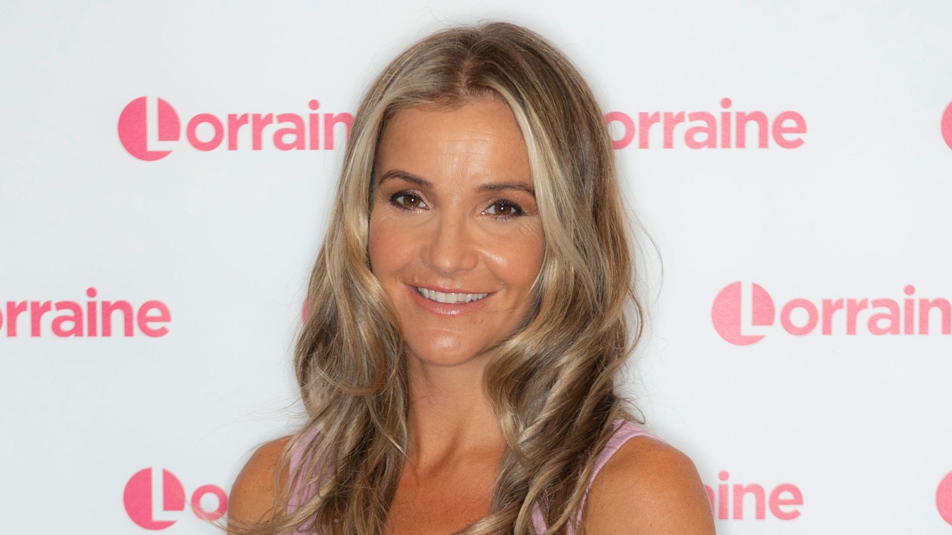 Helen Skelton in pink outfit