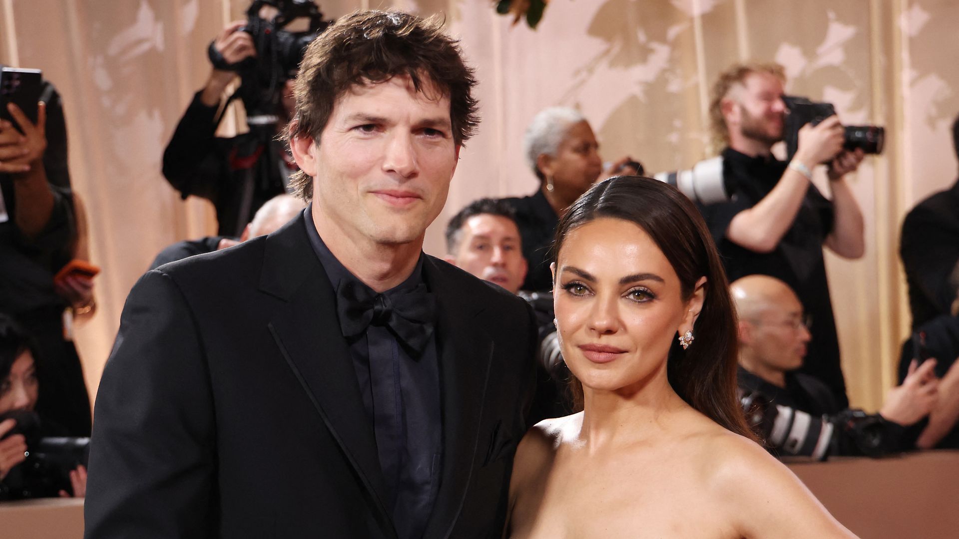 Mila Kunis and Ashton Kutcher make first awards show appearance in 4 years at Golden Globes 2026