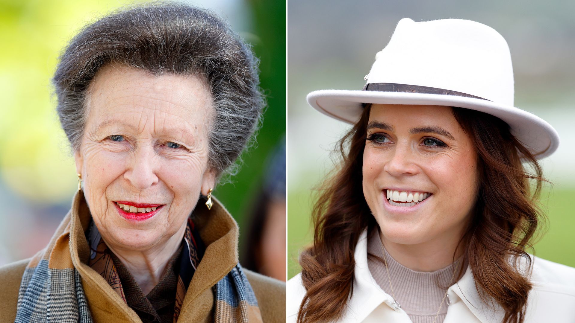 Princess Anne and Princess Eugenie