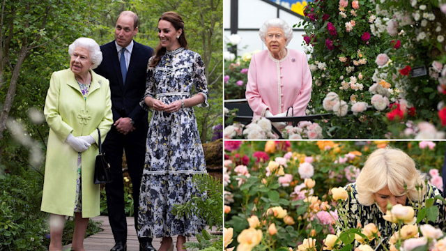 Royals at Chelsea Flower Show