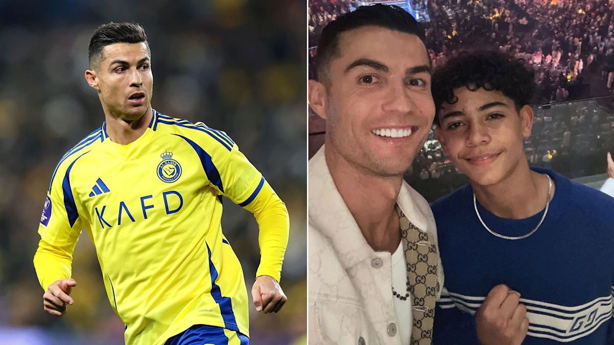 Cristiano Ronaldo's towering son, 15, makes huge move away from family