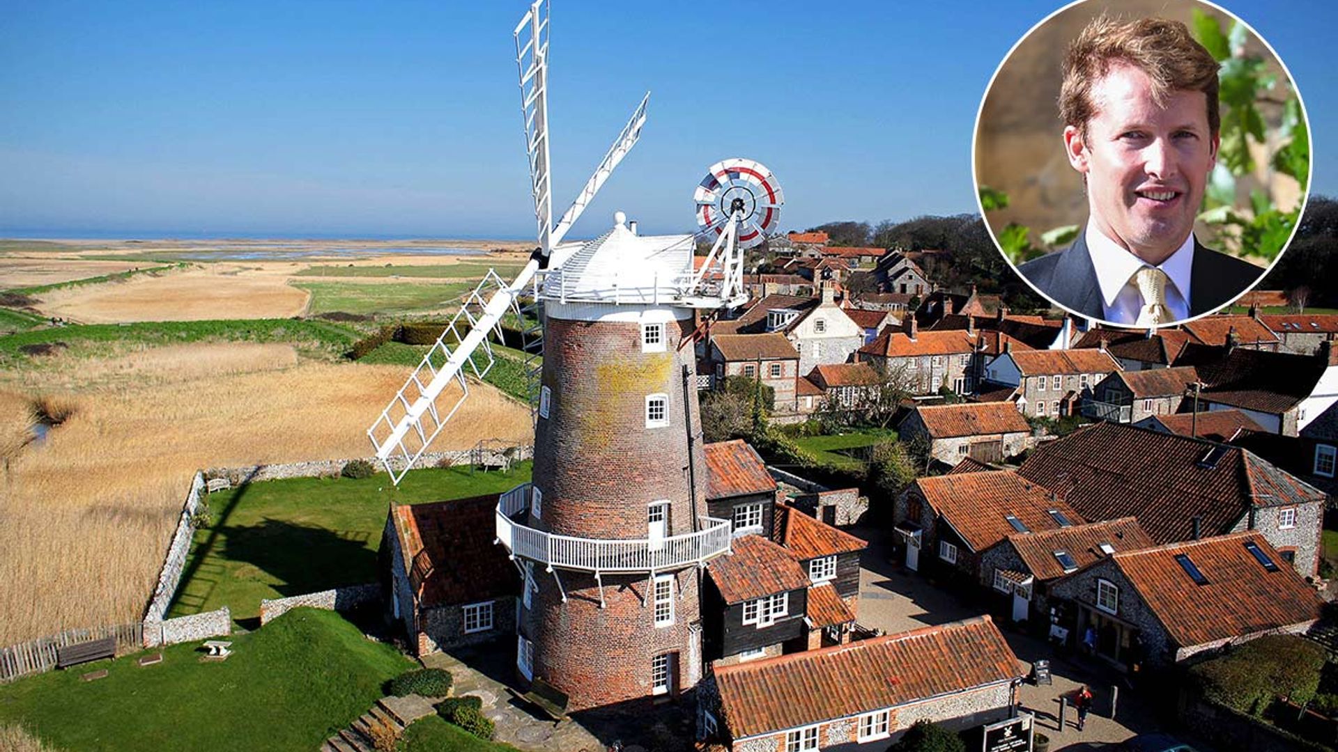 james blunt childhood home cley windmill
