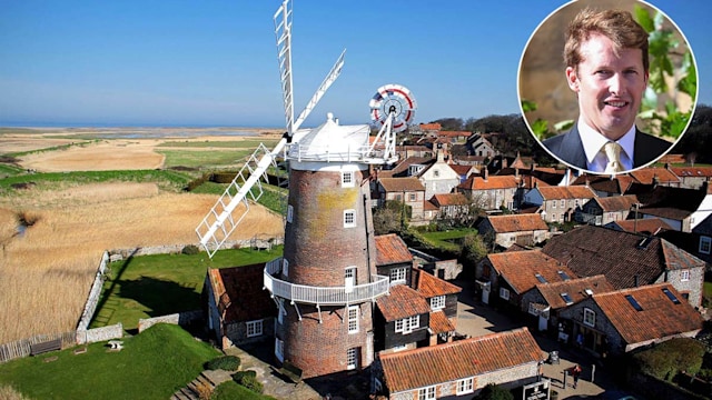 james blunt childhood home cley windmill