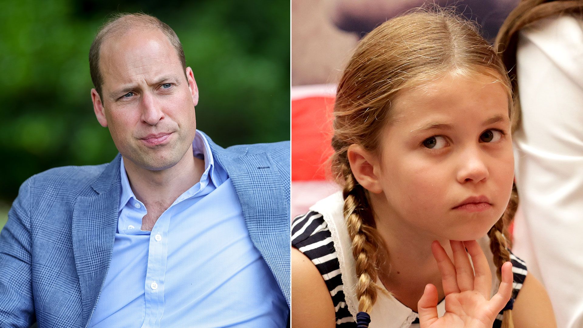 Prince William's 'measured' approach to reassuring Princess Charlotte in public