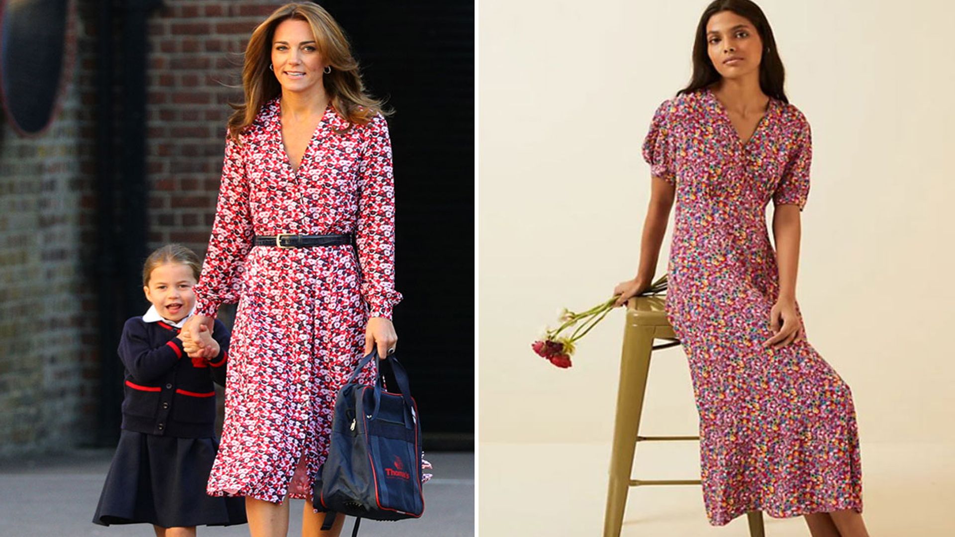 Remember Kate Middleton's Michael Kors dress? Enter Marks & Spencer's new  midaxi | HELLO!