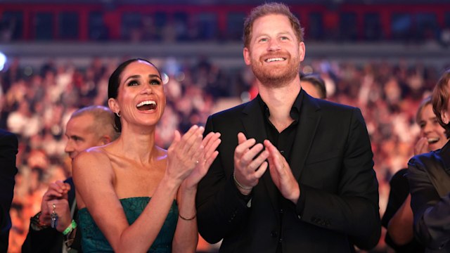 Prince Harry, Duke of Sussex, and Meghan, Duchess of Sussex attend the closing ceremony of the Invictus Games