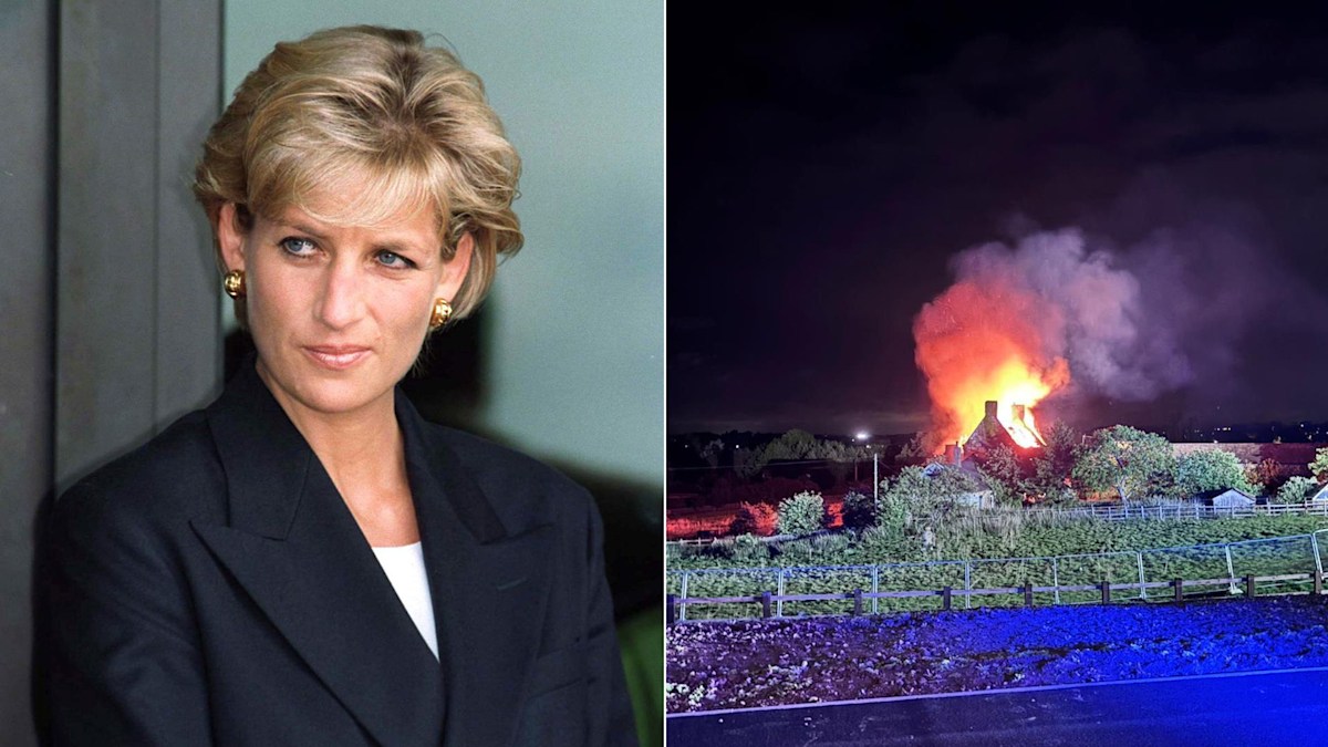 Princess Diana's childhood home attacked by vandals - leaving family 'stunned'