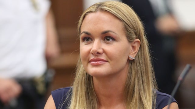 Vanessa Haydon Trump appears in Civil Supreme Court on July 26, 2018 in New York City. 