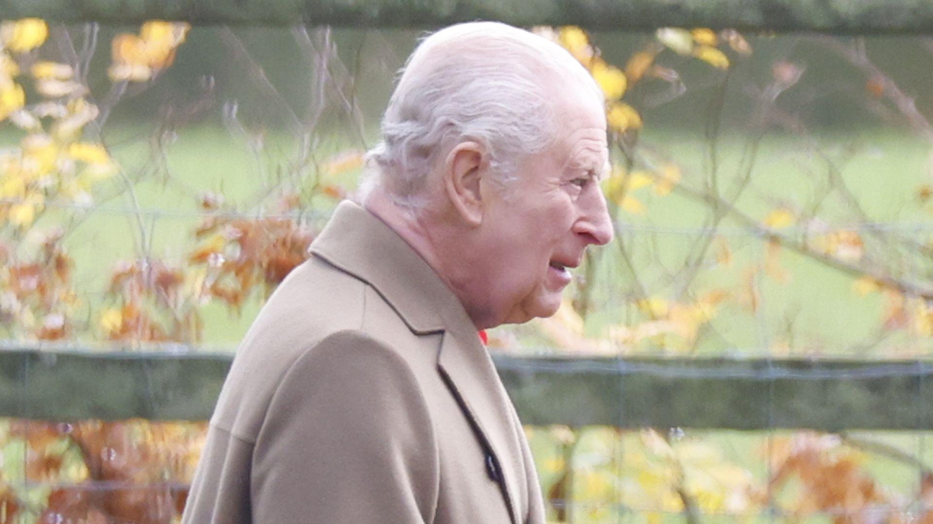 King Charles III attends Sunday service at the church of St Mary Magdalene on The Sandringham Estate.