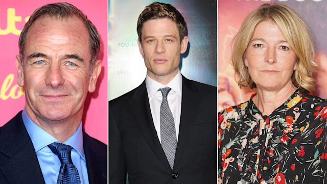 Robson Green, James Norton and Jemma Redgrave