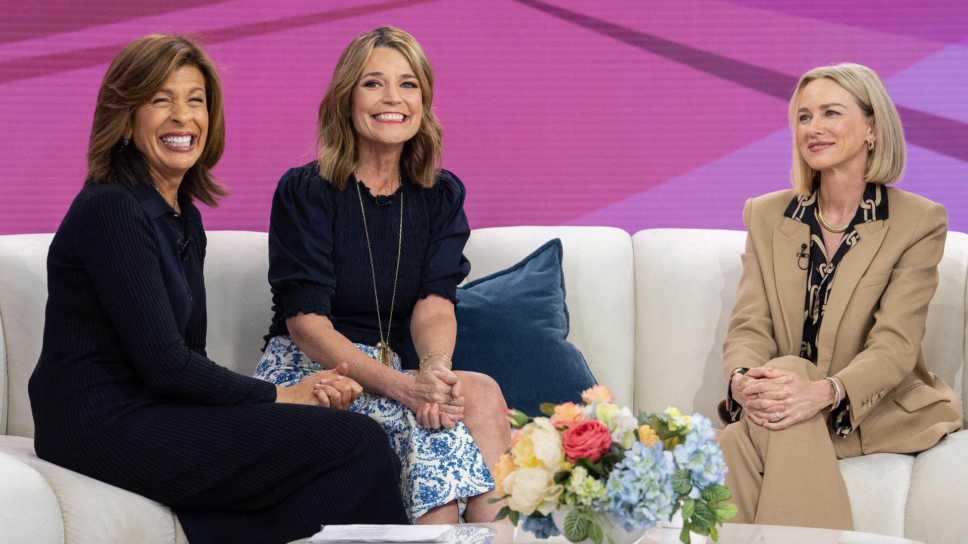 Hoda Kotb's awkward on-air moment with Naomi Watts - did she reveal she's married to Billy Crudup