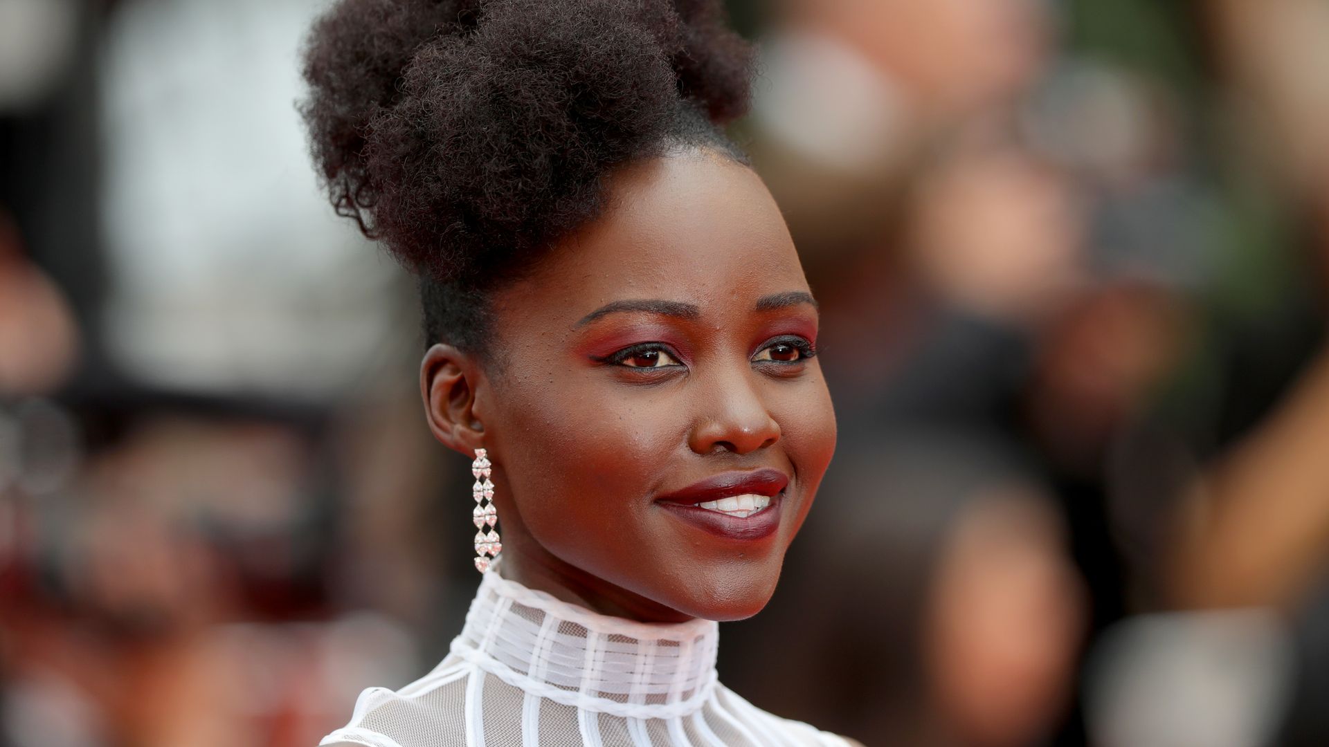 Lupita Nyong'o attends Cannes in 2018