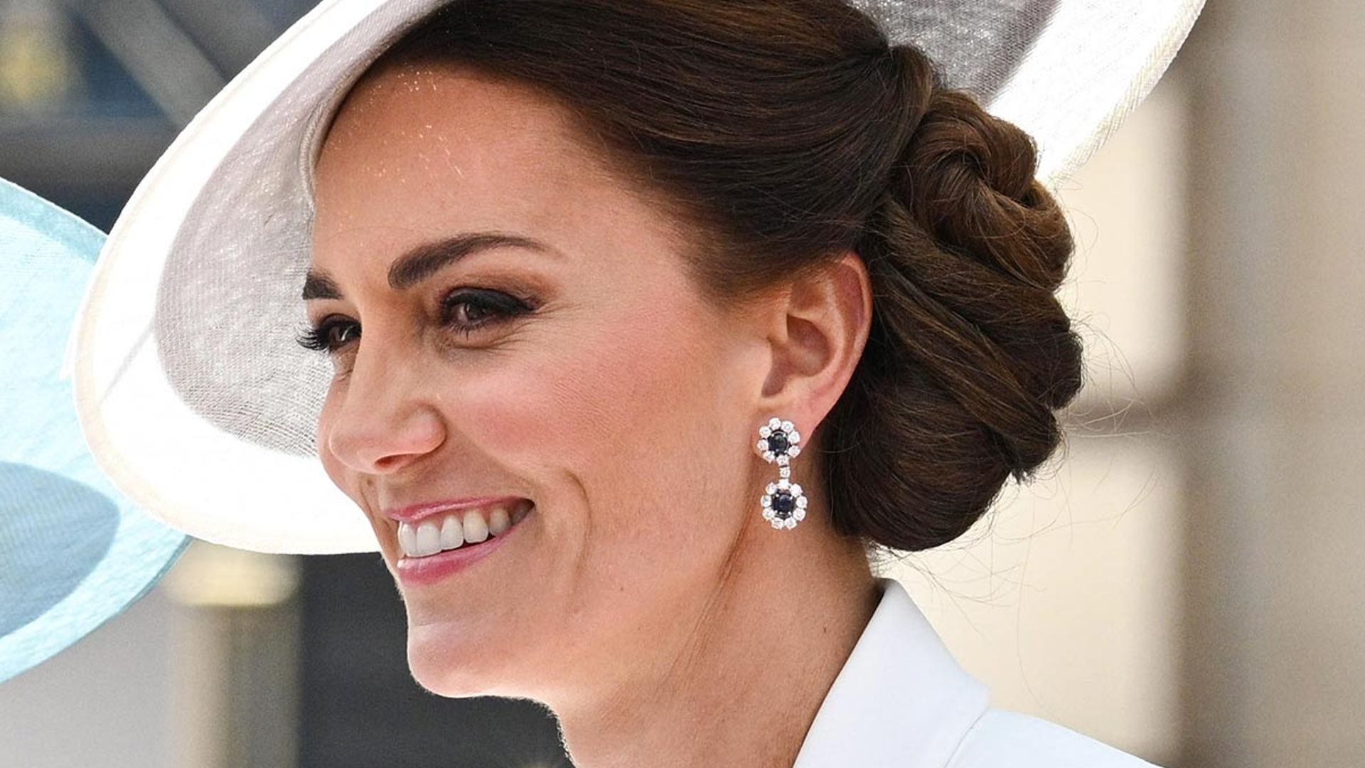 kate middleton white outfit trooping the colour jubilee