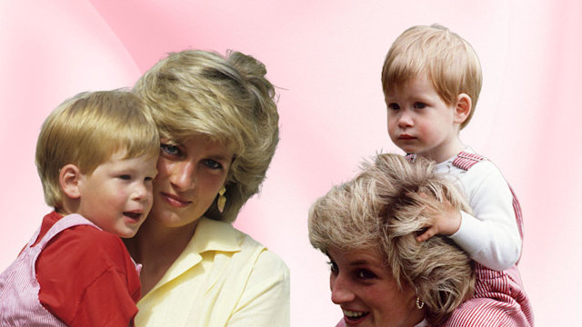 image showing diana and prince harry 