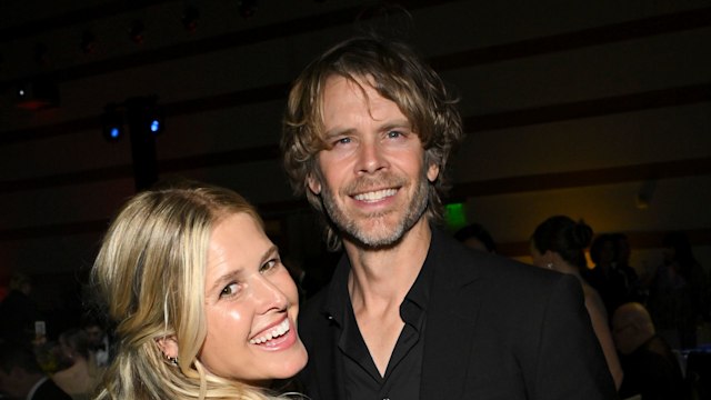 Sarah Wright, Eric Christian Olsen at the 22nd Annual G'Day USA Arts Gala held at Skirball Cultural Center on February 21, 2025