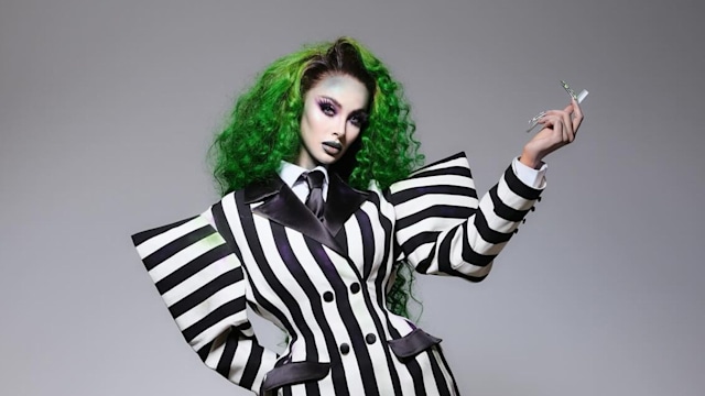 Maya Jama stunned as Beetlejuice's unruly niece for Halloween 2024