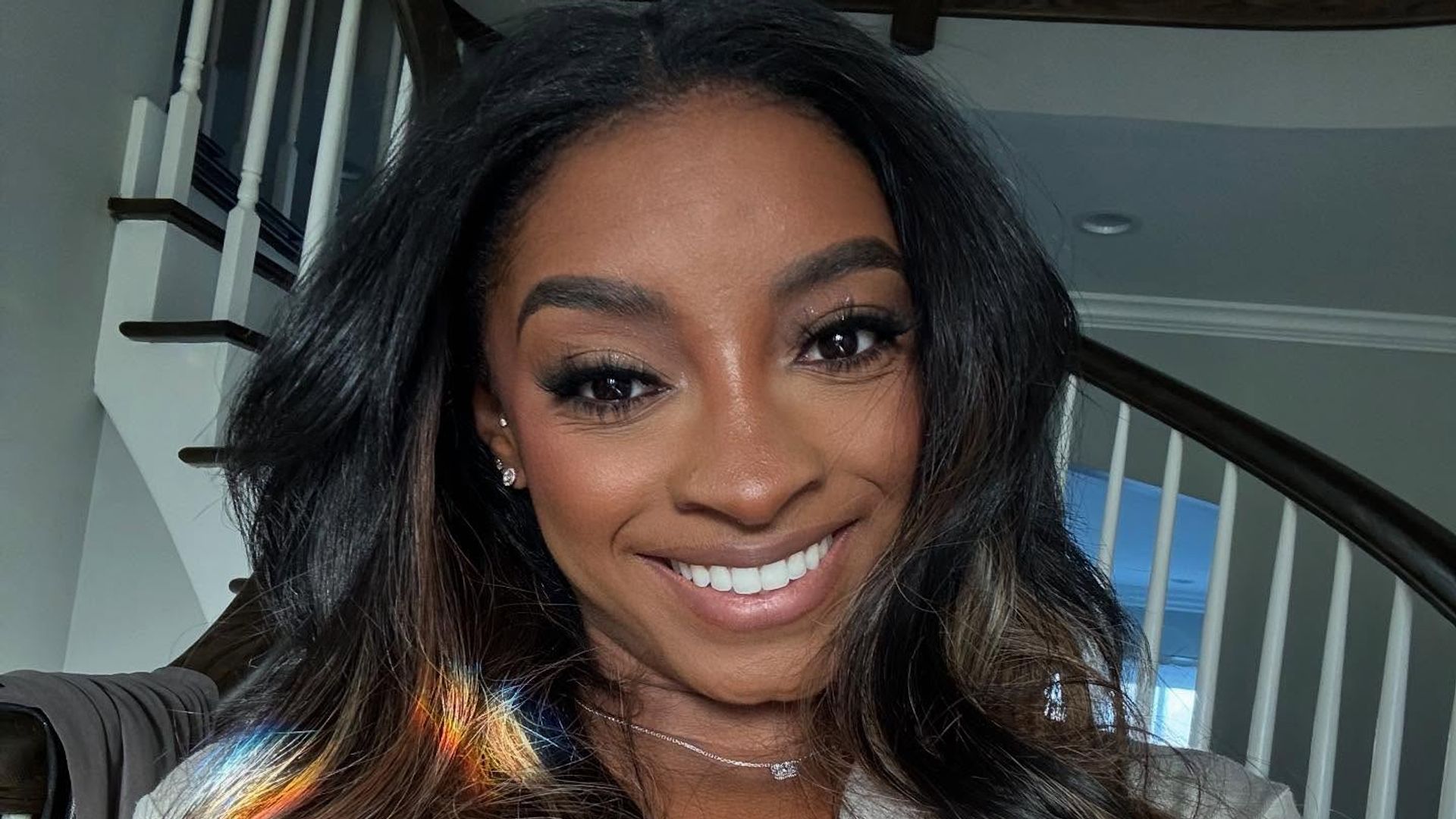 Simone Biles looks phenomenal in tiny bikini for jaw-dropping beachside photos