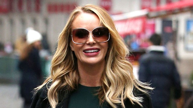 Amanda Holden's £19.99 Zara leather trousers look great with her green  jumper