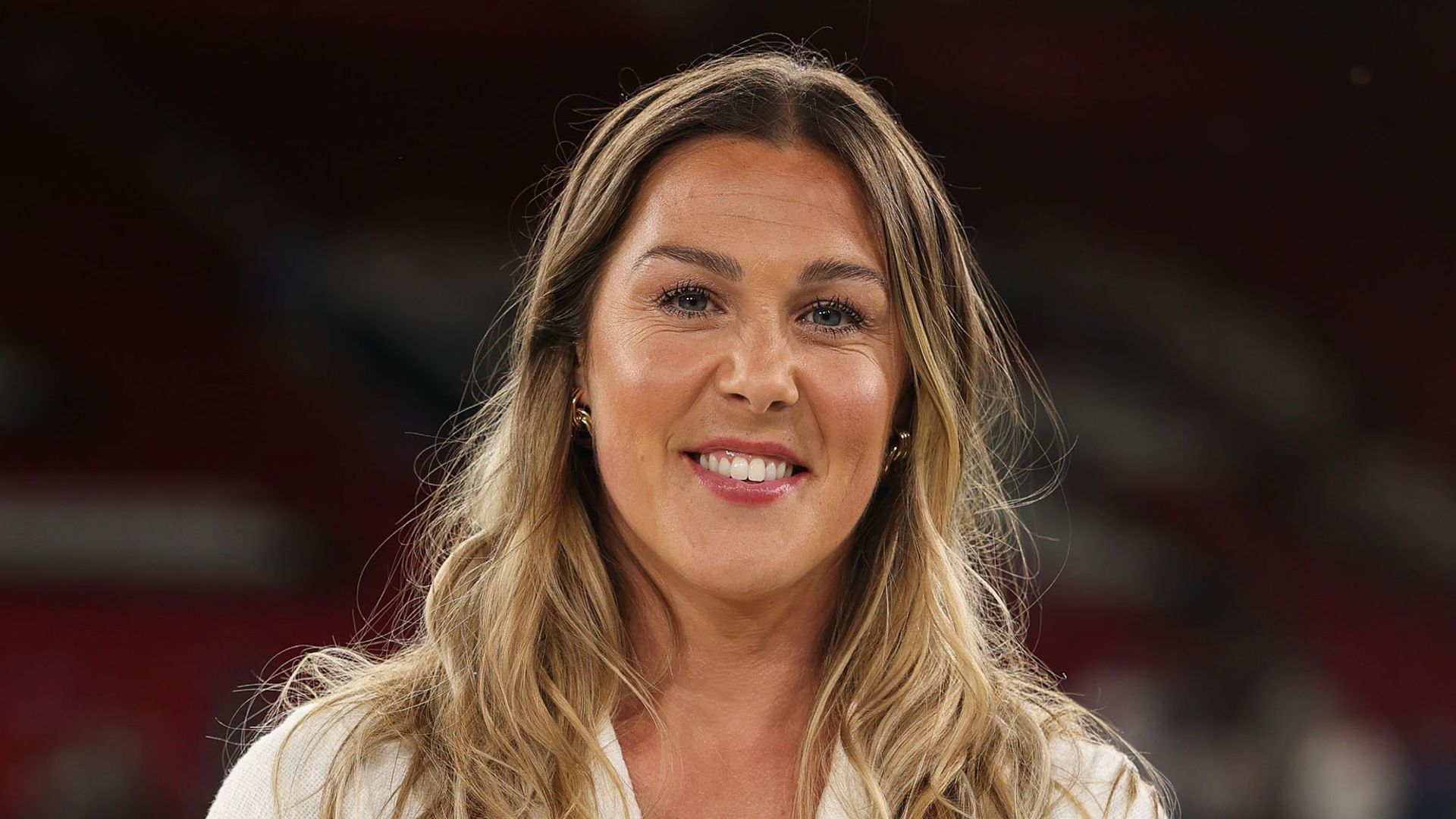 Mary Earps in a white outfit