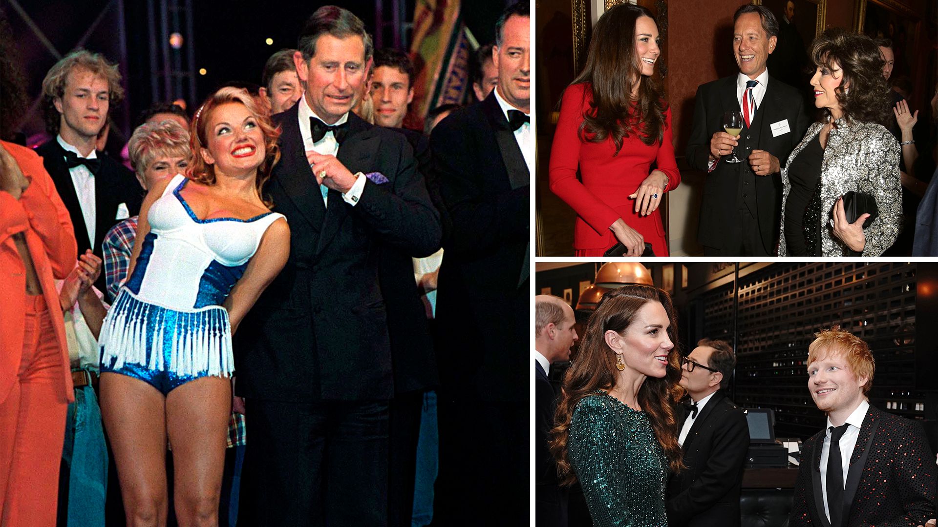 Stars who have broken royal protocol: Ed Sheeran, Geri Halliwell-Horner, Joan Collins & more