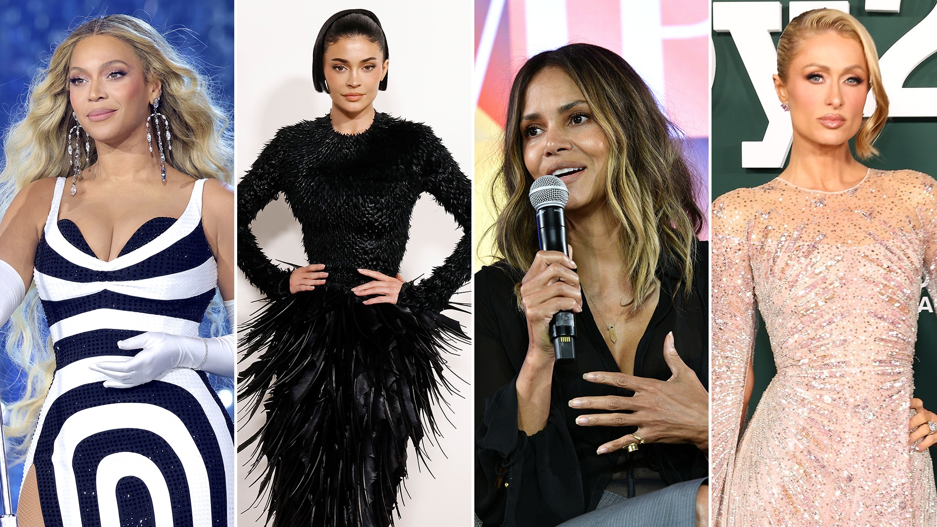 Beyoncé, Kylie Jenner, Halle Berry, Paris Hilton