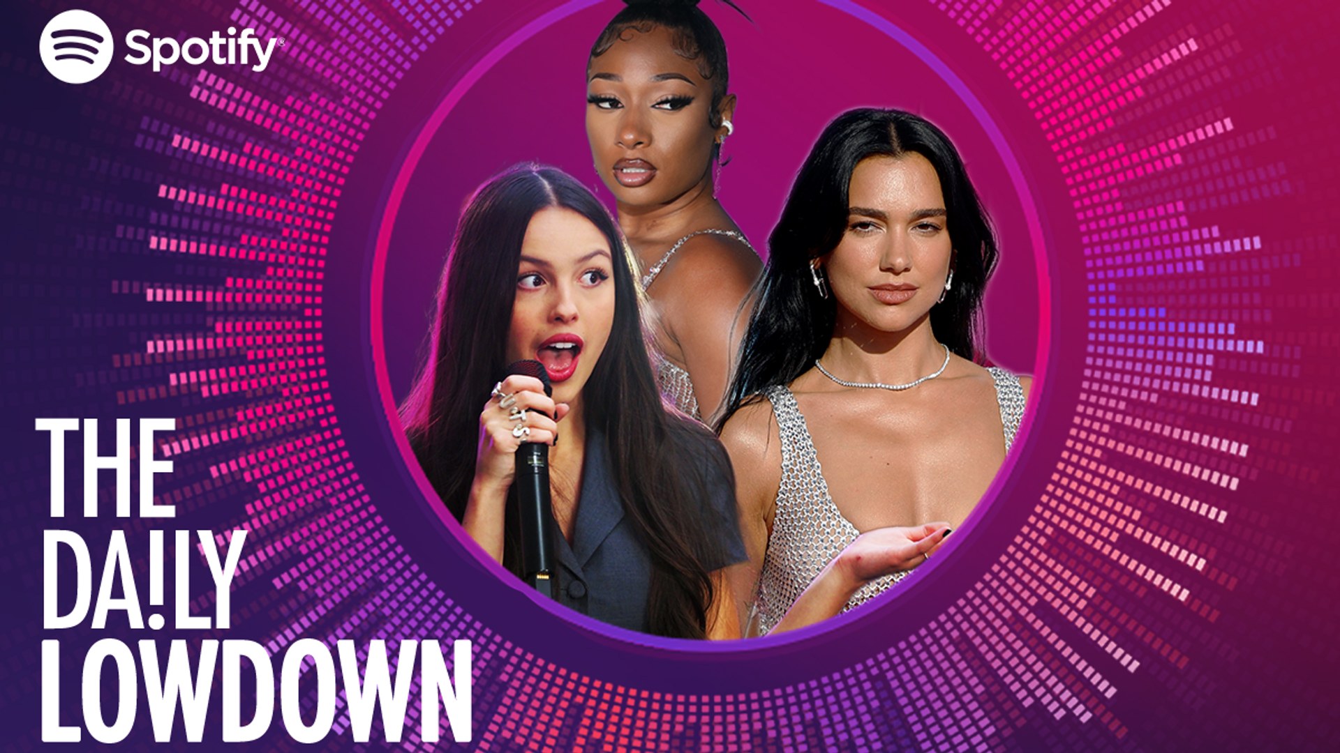 Olivia Rodrigo, Megan Thee Stallion, Dua Lipa