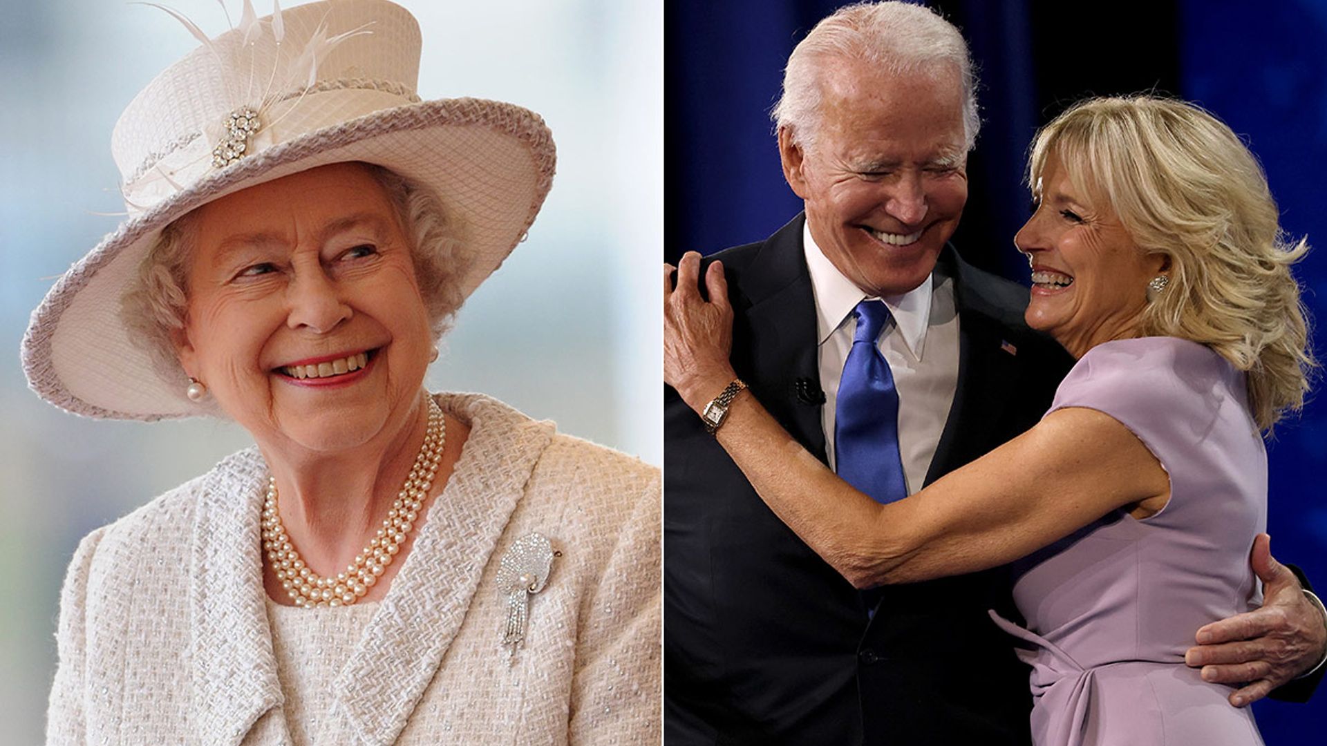 the queen and the bidens