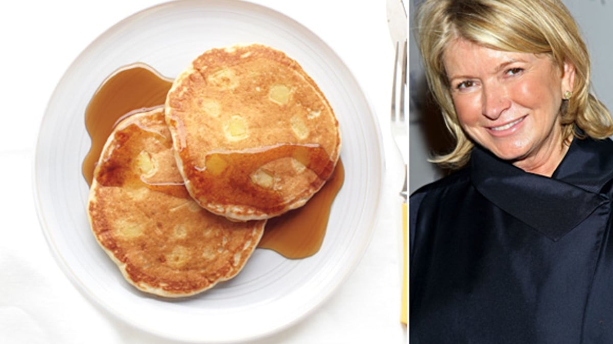 Flip the perfect pancakes thanks to cooking guru Martha Stewart | HELLO!