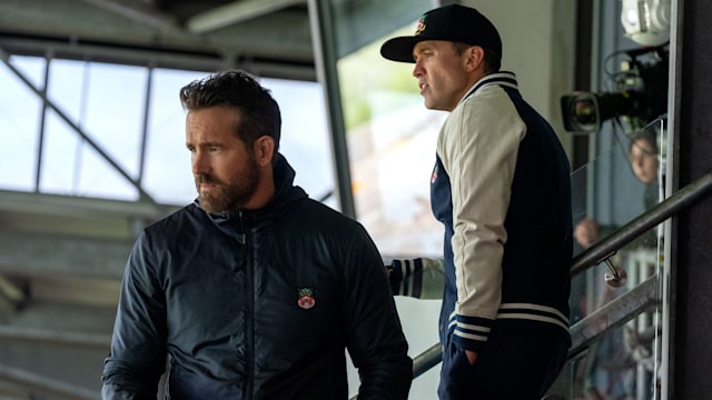 Ryan Reynolds and Rob McElhenney in Welcome to Wrexham