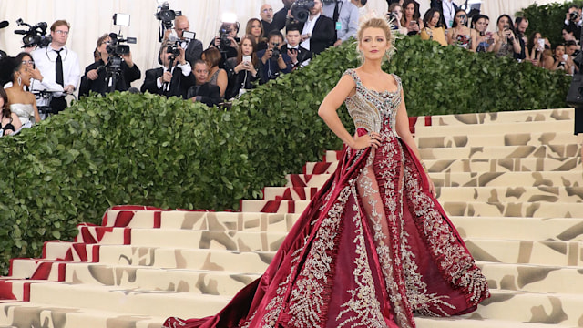 Blake Lively attends "Heavenly Bodies: Fashion & the Catholic Imagination", the 2018 Costume Institute Benefit at Metropolitan Museum of Art