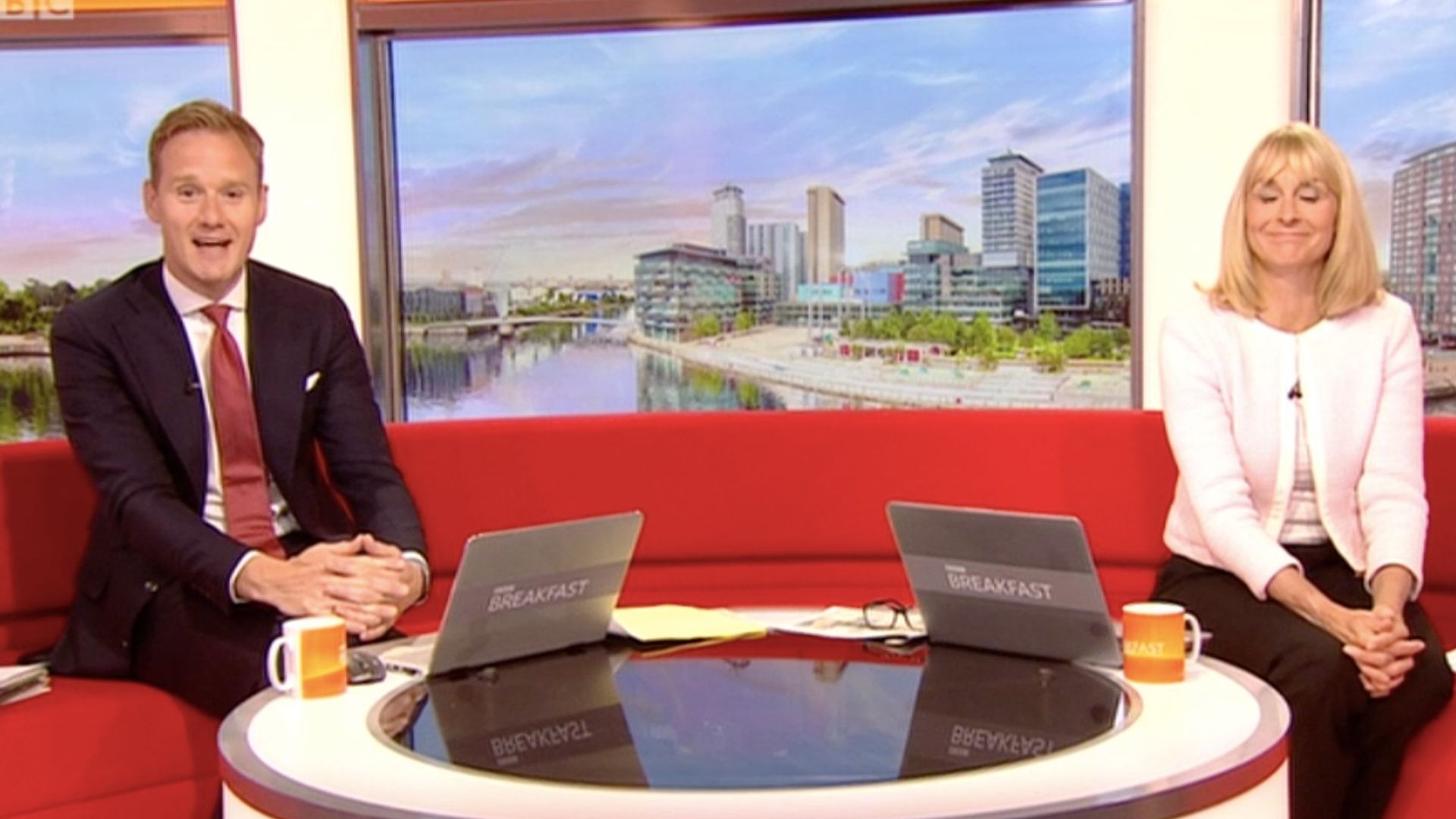 Bbc Breakfast S Dan Walker Told Off By Louise Minchin For Surprising Reason Hello