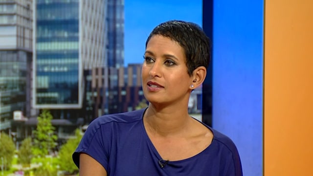 Naga Munchetty on BBC Breakfast